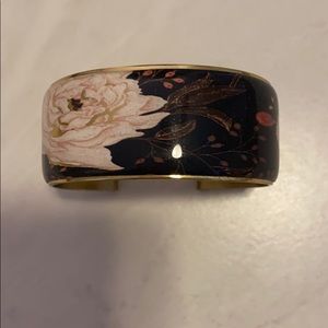 Rustic Cuff Floral Enamel Cuff